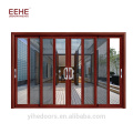 Prix ​​de porte de garage en verre de porte de garage en verre en aluminium commercial usine de Foshan